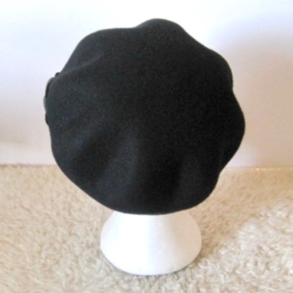 Galliano Sorbatti Wool Beret Hat - Picture 3 of 9